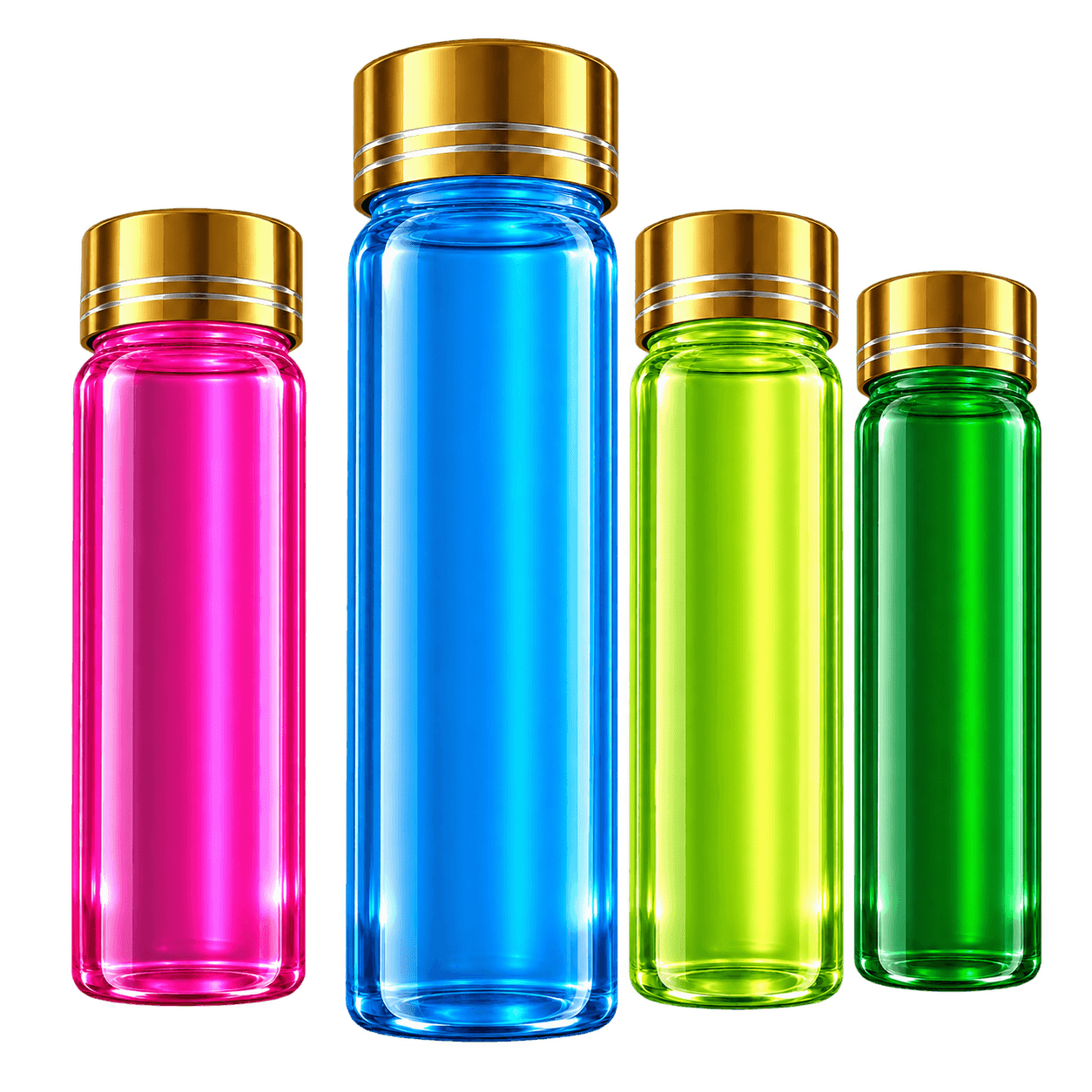Coolant sample color display; not the 200 KG drum packaging